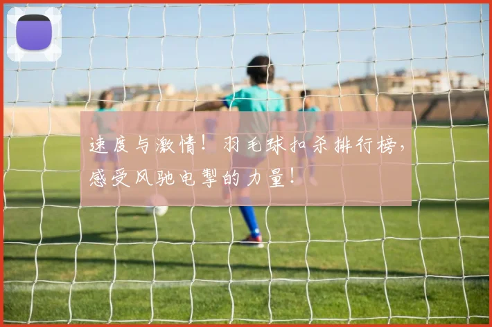 速度与激情!羽毛球扣杀排行榜,感受风驰电掣的力量!